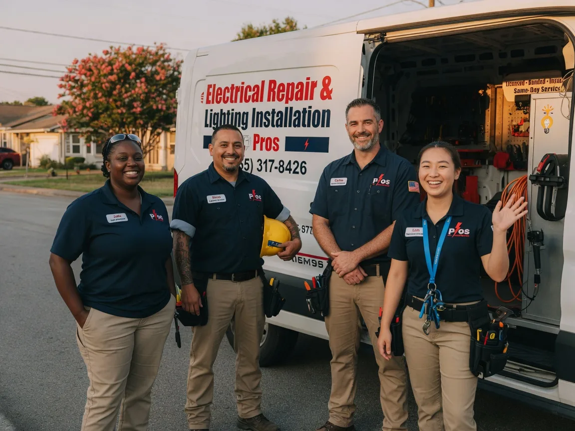 Licensed Electrician company in Oakwood, TX
